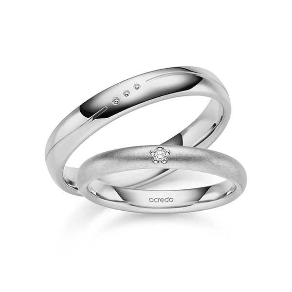Trouwringen - Platina - A-6026-2