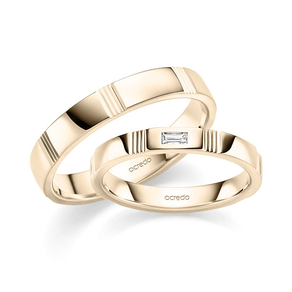 Trouwringen - Signature Goud - S-1427-1