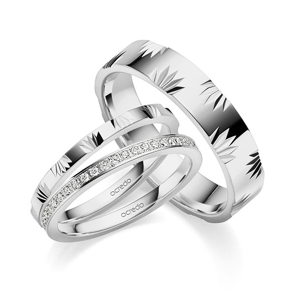 Trouwringen - Platina - S-1419-2