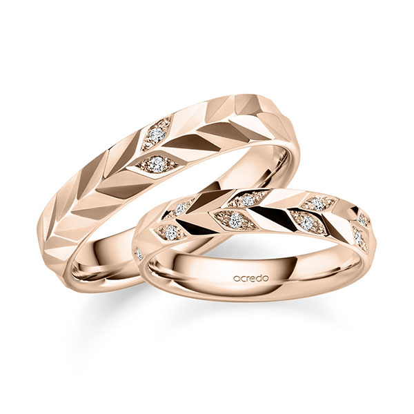 Trouwringen - Rood goud - A-2996-5
