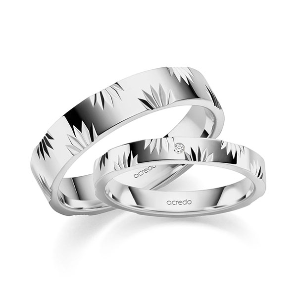 Trouwringen - Platina - S-1420-2