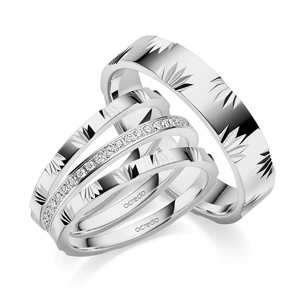 Trouwringen - Platina - S-1417-2