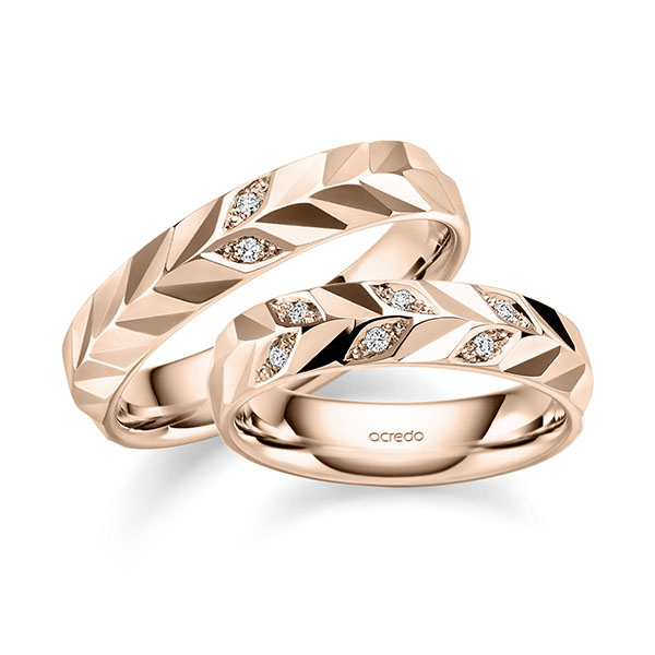 Trouwringen - Rood goud - A-2997-5