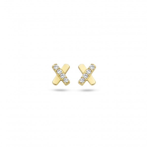 Oorringen - Geel goud - 402349