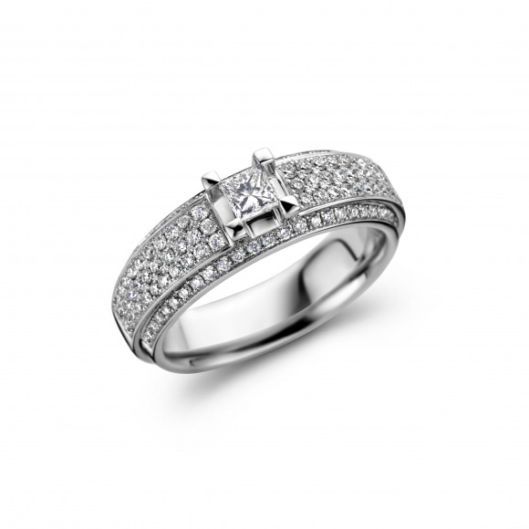 Ringen - Wit goud - 111840