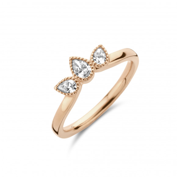 Ringen - Rosé goud - 191498