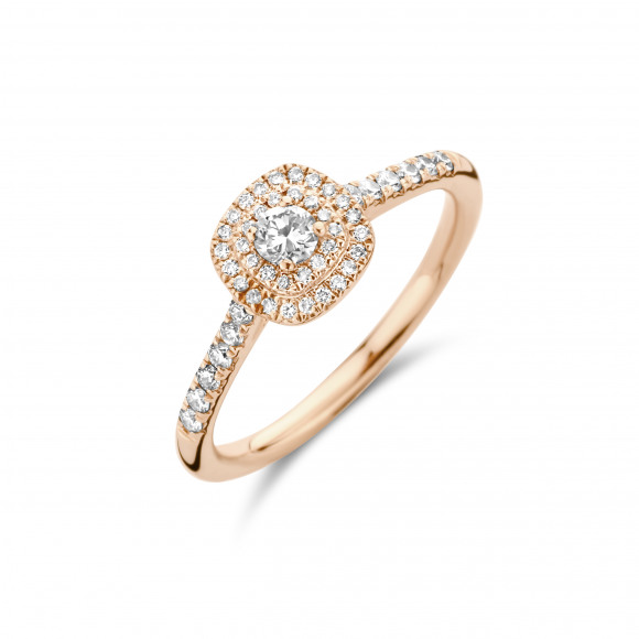 Ringen - Rosé goud - 203425