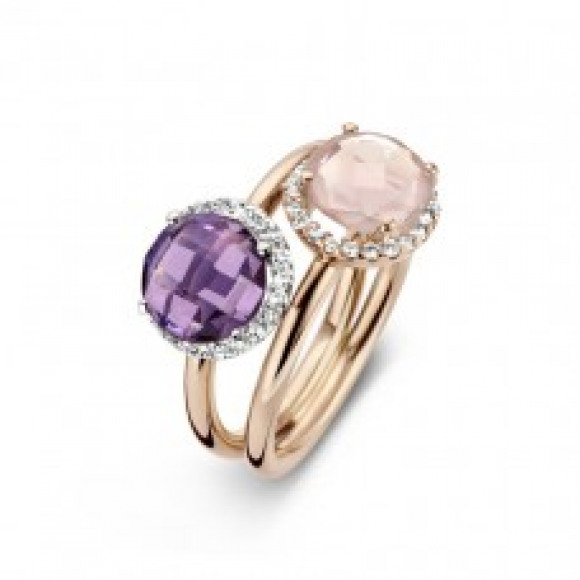 Ringen - Rosé goud - 181101