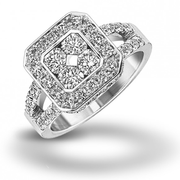 Ringen - Wit goud - 204647
