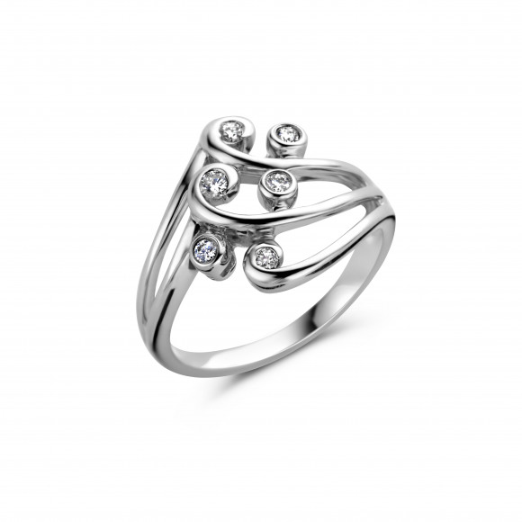 Ringen - Wit goud - 401008