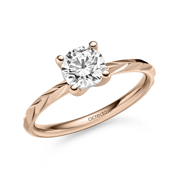 Verlovingsringen - Rood goud - A-3000-36