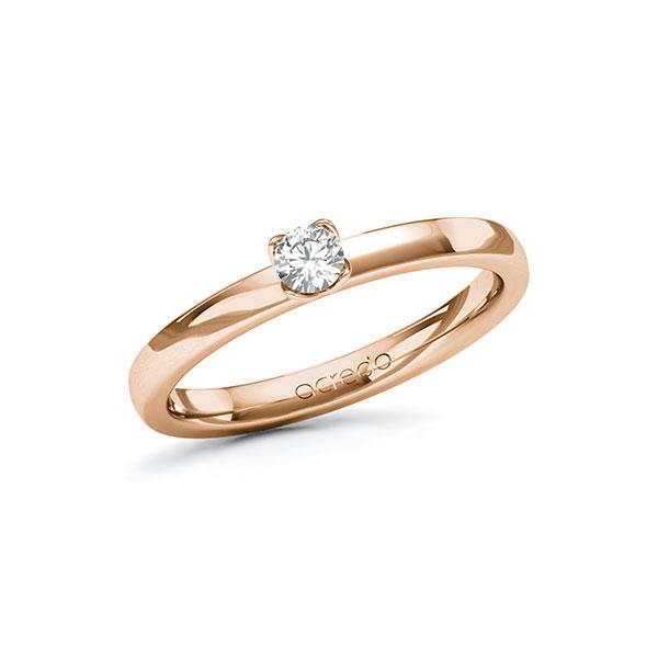 Verlovingsringen - Rood goud - A-1266-13