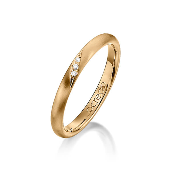 Trouwringen - Rosé goud - A-1282-3