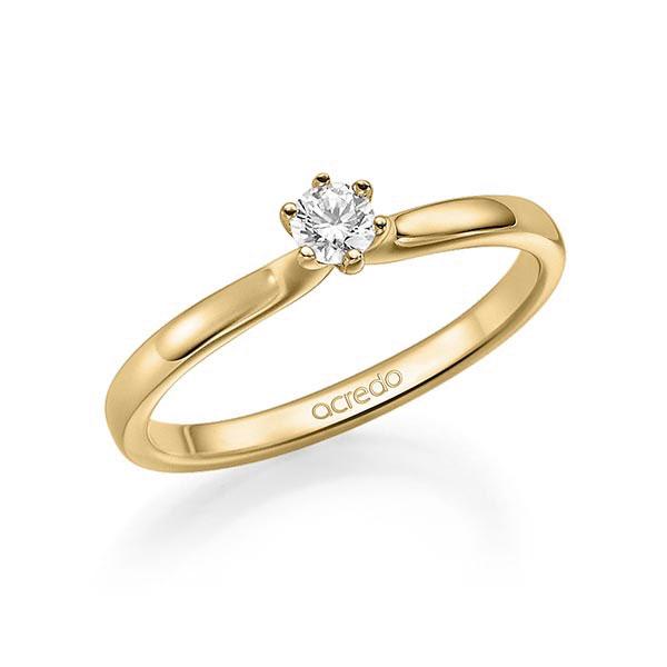 Verlovingsringen - Geel goud - A-1489-6