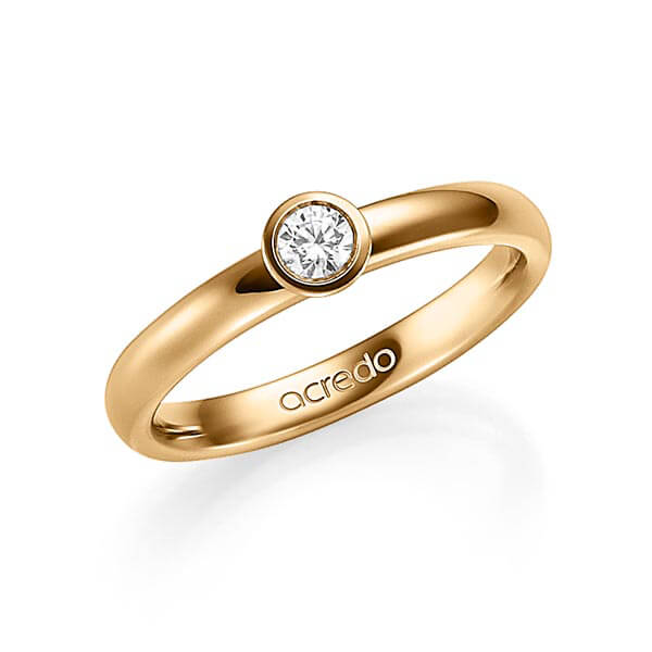 Verlovingsringen - Rosé goud - A-1348-4