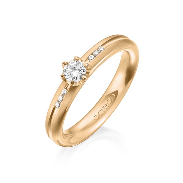 Verlovingsringen - Rosé goud - A-1193-7