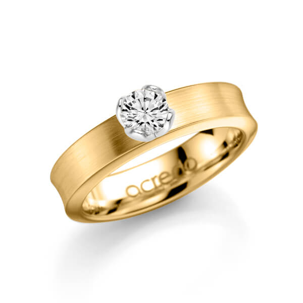 Verlovingsringen - Geel goud - A-1137-3