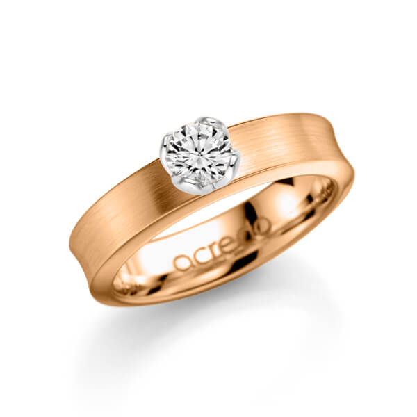 Verlovingsringen - Rosé goud - A-1137-5