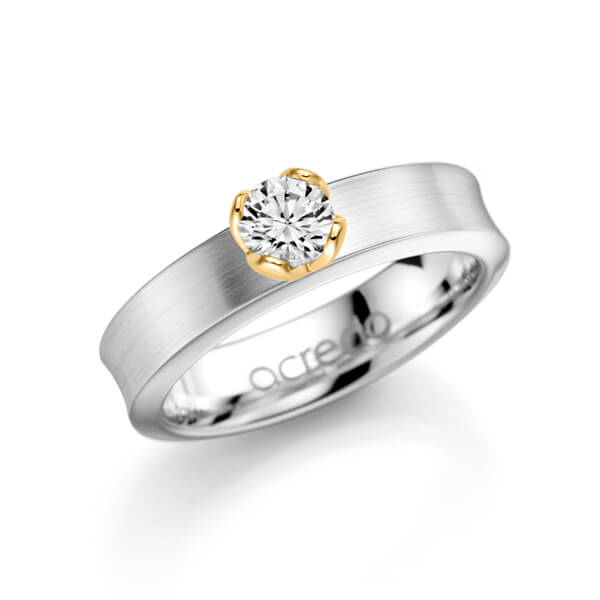 Verlovingsringen - Wit goud - A-1137-2