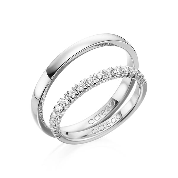 Trouwringen - Platina - A-1384-5