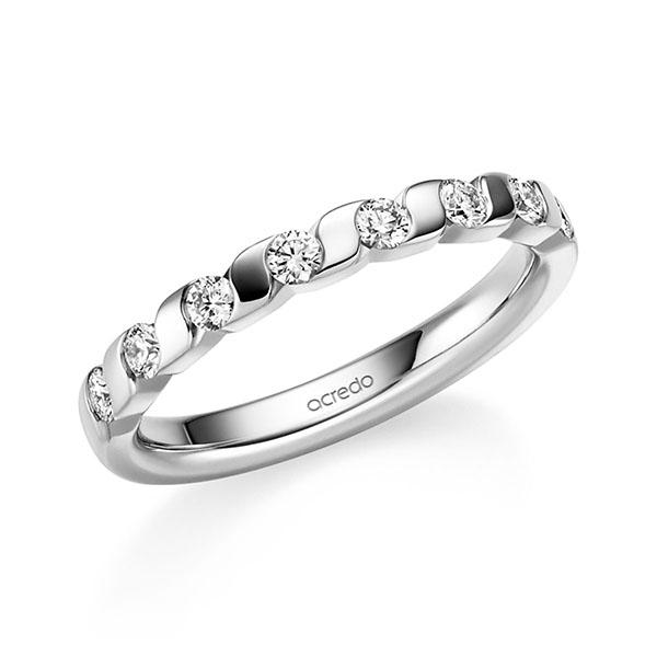 Memoireringen - Platina/Wit goud - A-2802-5