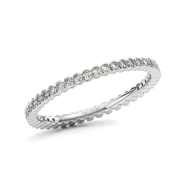Memoireringen - Platina/Wit goud - A-2047-122