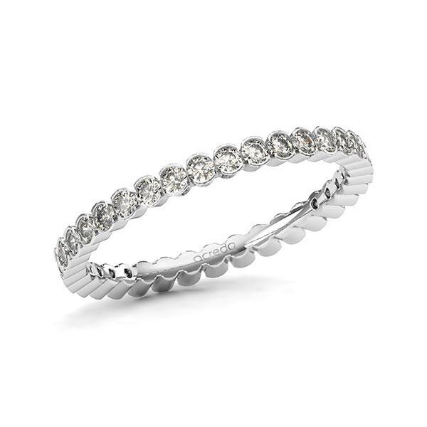 Memoireringen - Platina/Wit goud - A-2047-130