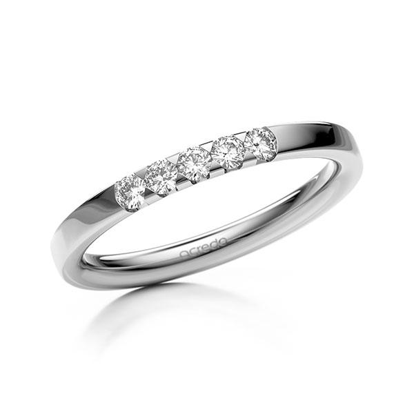Memoireringen - Platina/Wit goud - A-2044-77