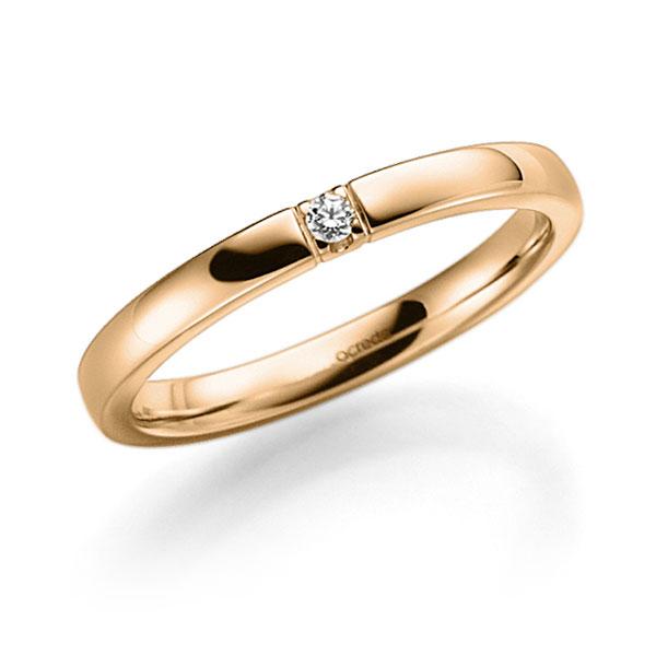 Memoireringen - Rosé goud - A-1112-74