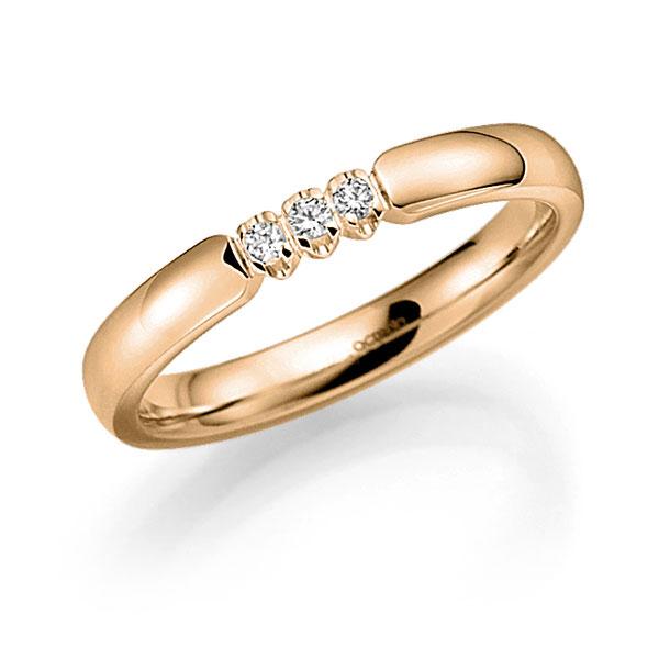 Memoireringen - Rosé goud - A-1108-65