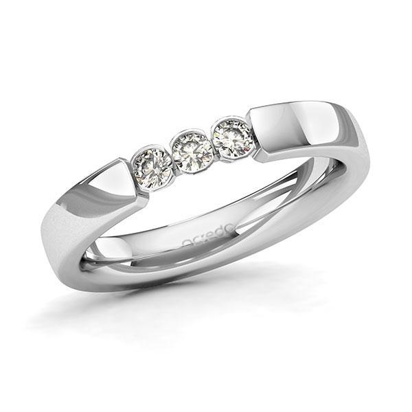 Memoireringen - Platina/Wit goud - A-2047-149