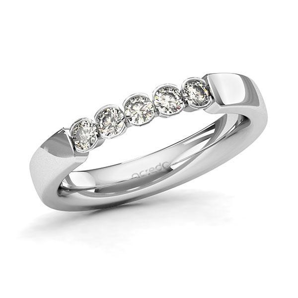Memoireringen - Platina/Wit goud - A-2047-156