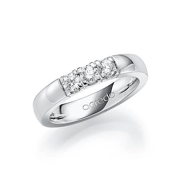 Memoireringen - Platina/Wit goud - A-1112-172