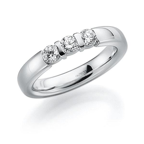 Memoireringen - Platina/Wit goud - A-1110-210