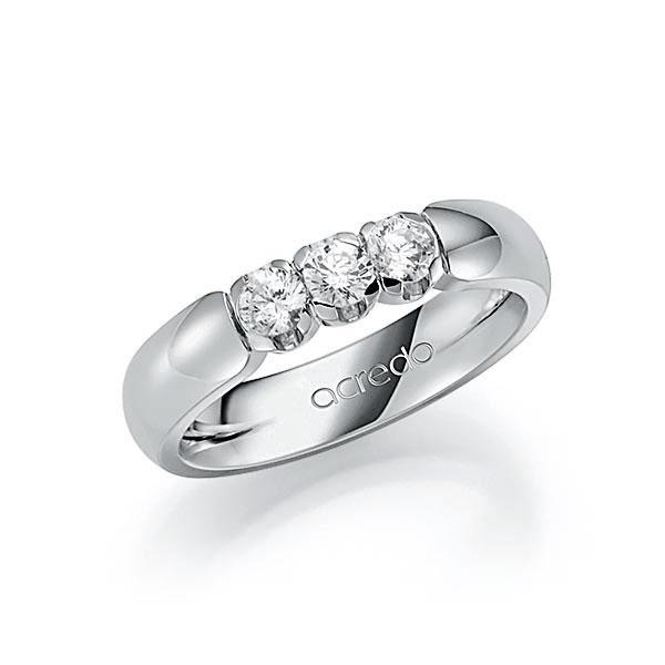 Memoireringen - Platina/Wit goud - A-1108-127