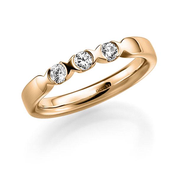 Memoireringen - Rosé goud - A-1113-27