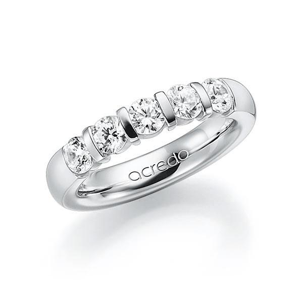 Memoireringen - Platina/Wit goud - A-1110-100