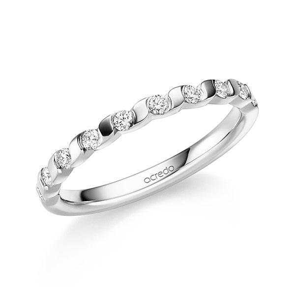 Memoireringen - Wit goud - A-2802-3