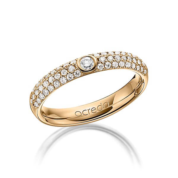 Trouwringen - Rosé goud - A-1240-8