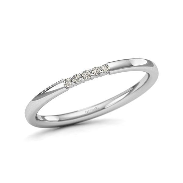 Memoireringen - Platina/Wit goud - A-2045-25