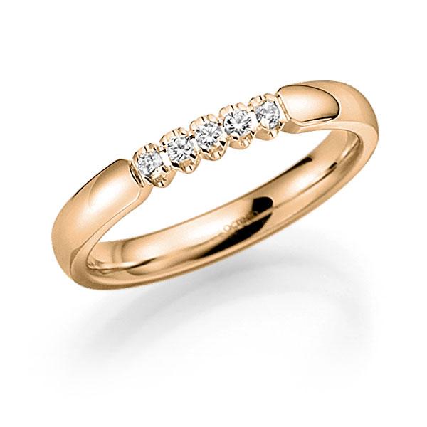 Memoireringen - Rosé goud - A-1108-75