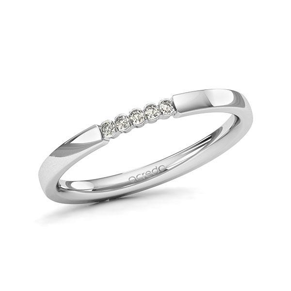 Memoireringen - Platina/Wit goud - A-2047-74