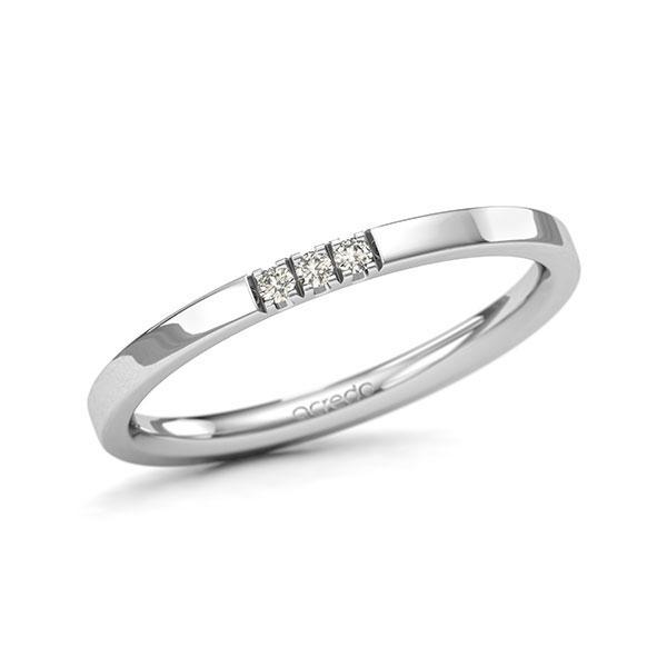 Memoireringen - Platina/Wit goud - A-2046-12