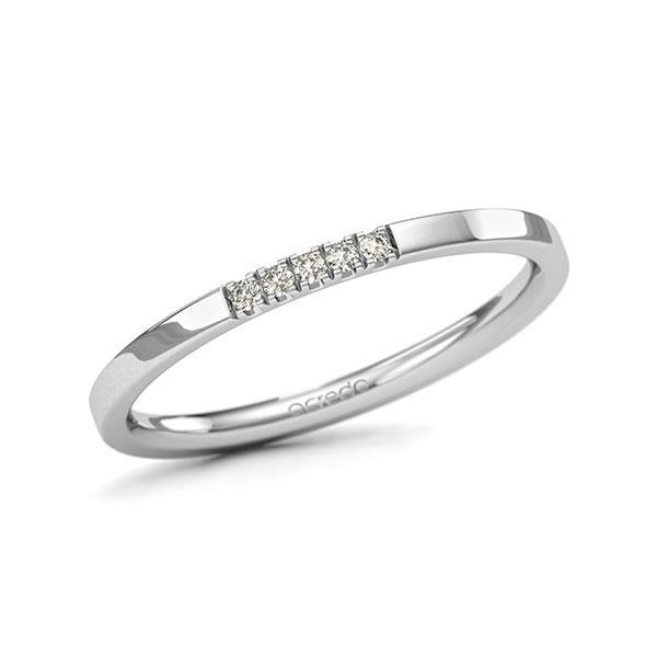 Memoireringen - Platina/Wit goud - A-2046-17