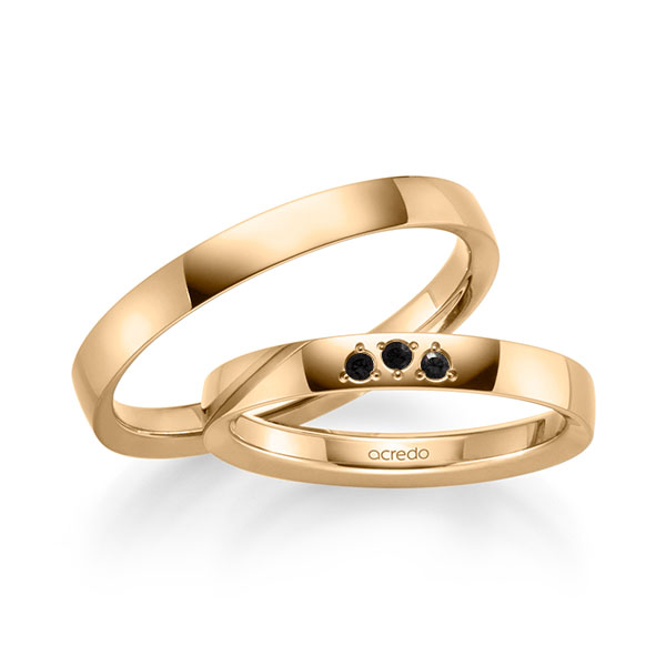 Trouwringen - Rosé goud - S-1246-10