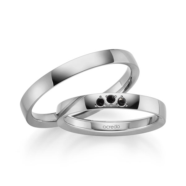 Trouwringen - Platina - S-1246-8