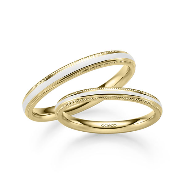 Trouwringen - Geel goud - A-2747-4