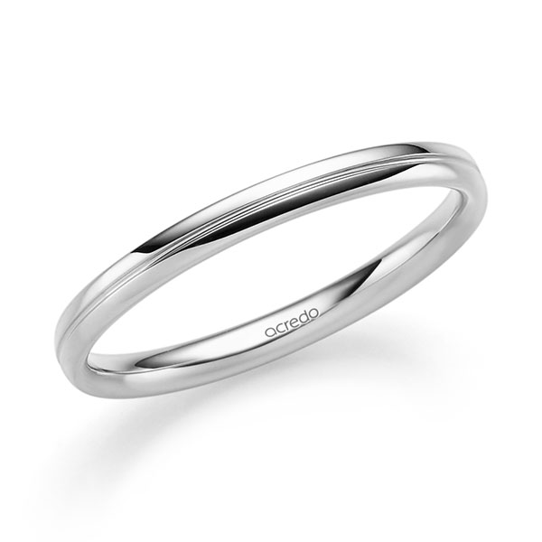 Trouwringen - Wit goud - A-2536-2