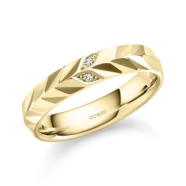 Trouwringen - Geel goud - A-2985-4