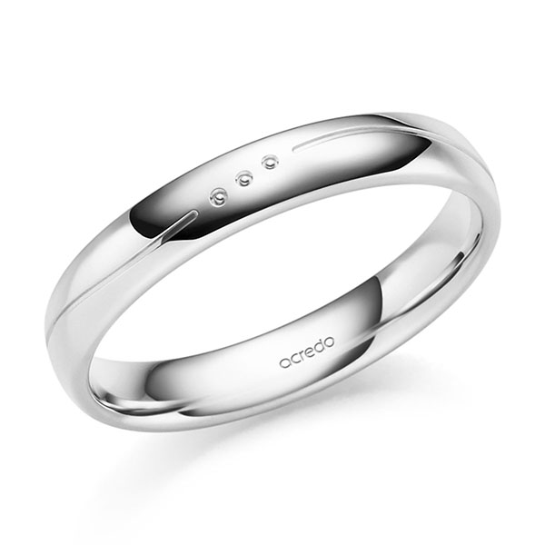 Trouwringen - Wit goud - A-2973-6